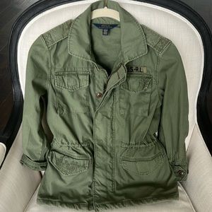 Polo by Ralph Lauren Cotton twill surplus jacket.